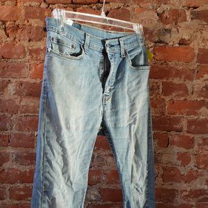 Levi 510 Skinny Jean - Washed Blue (34 x 30)